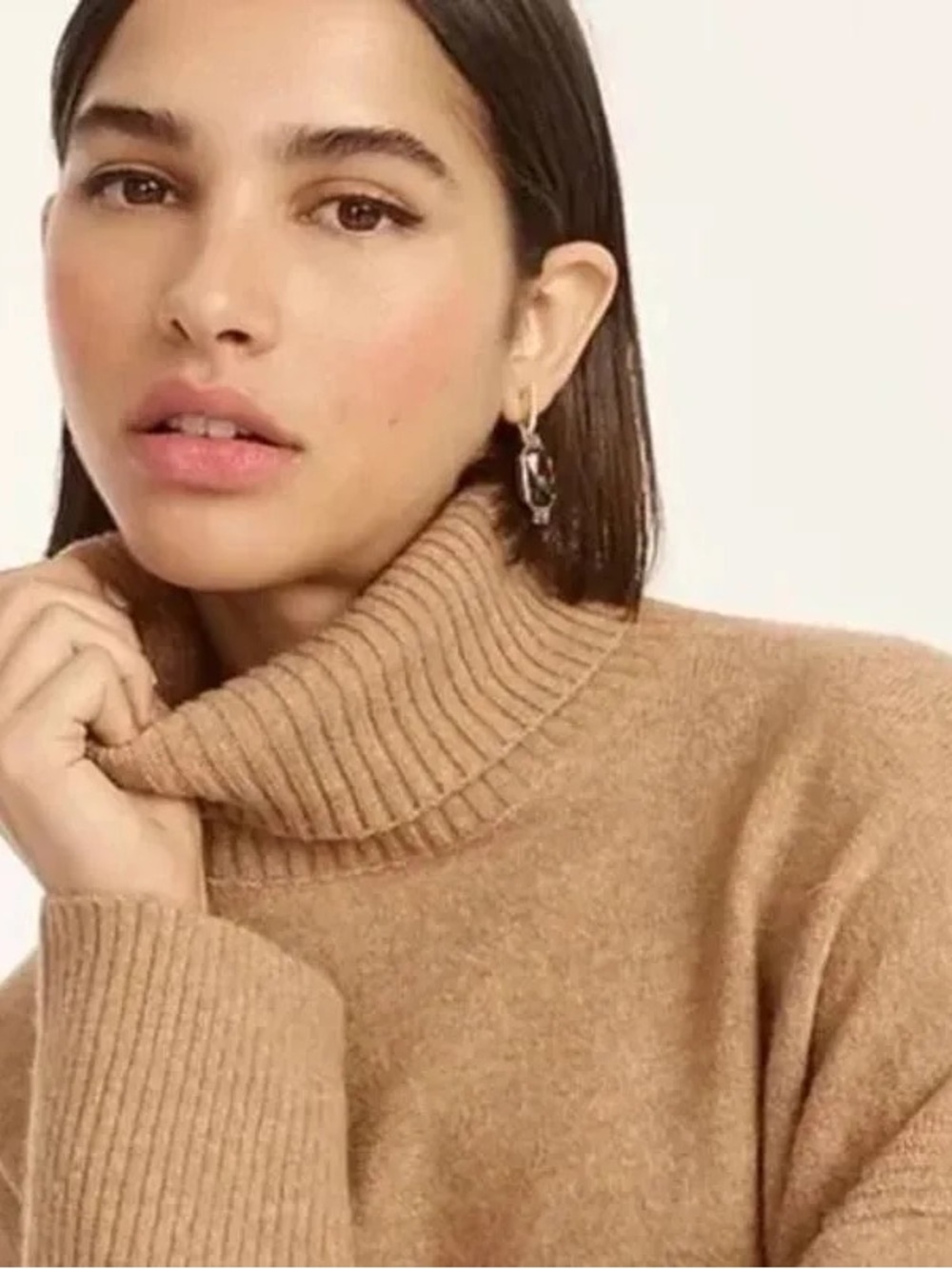 NWT! J. Crew Extra Soft Wool Blend Turtleneck Sweater